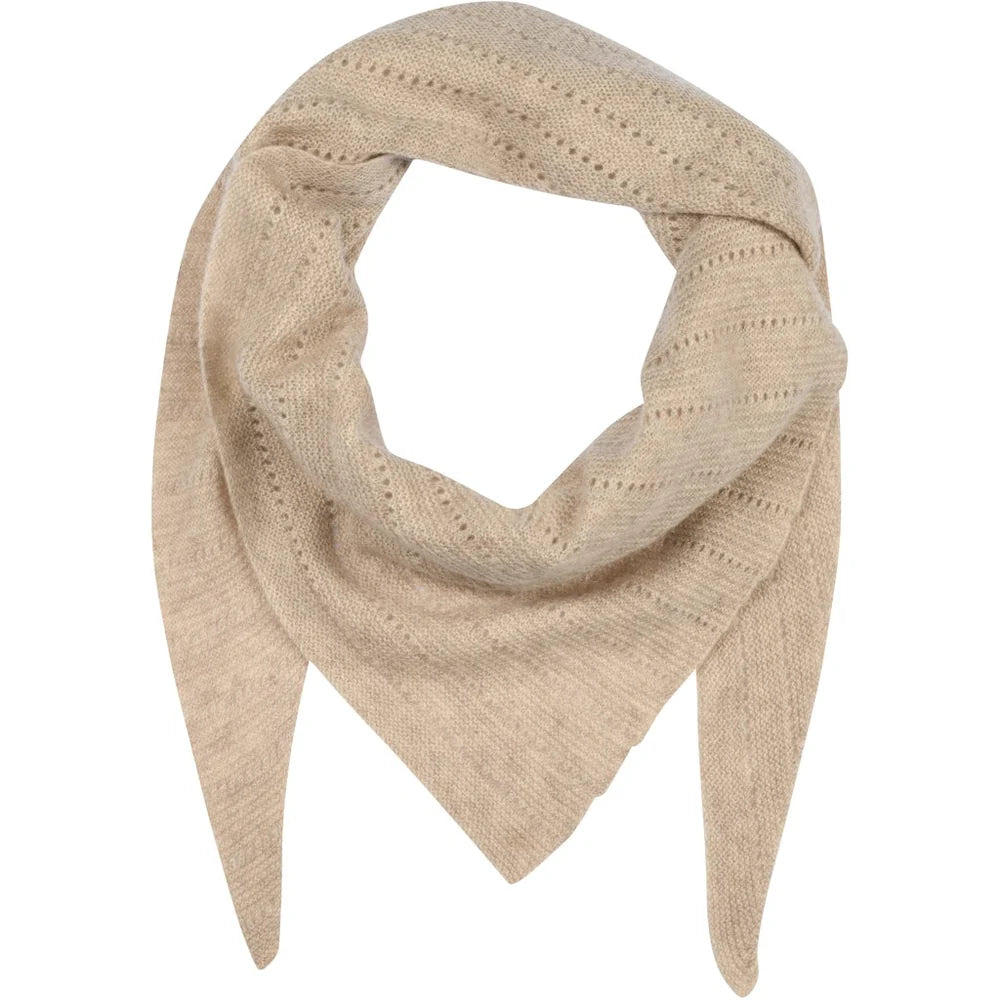 Doha cashmere scarf large - Fog