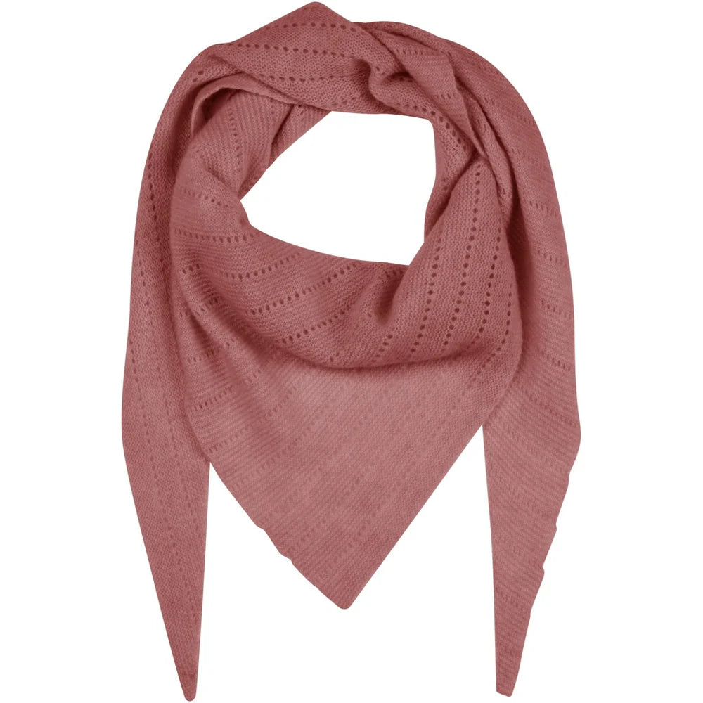 Doha cashmere scarf large - Wistful Mauve