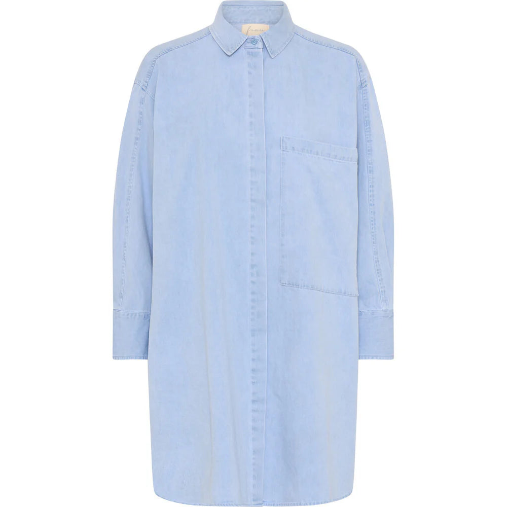 Lyon denim shirt - Light blue denim