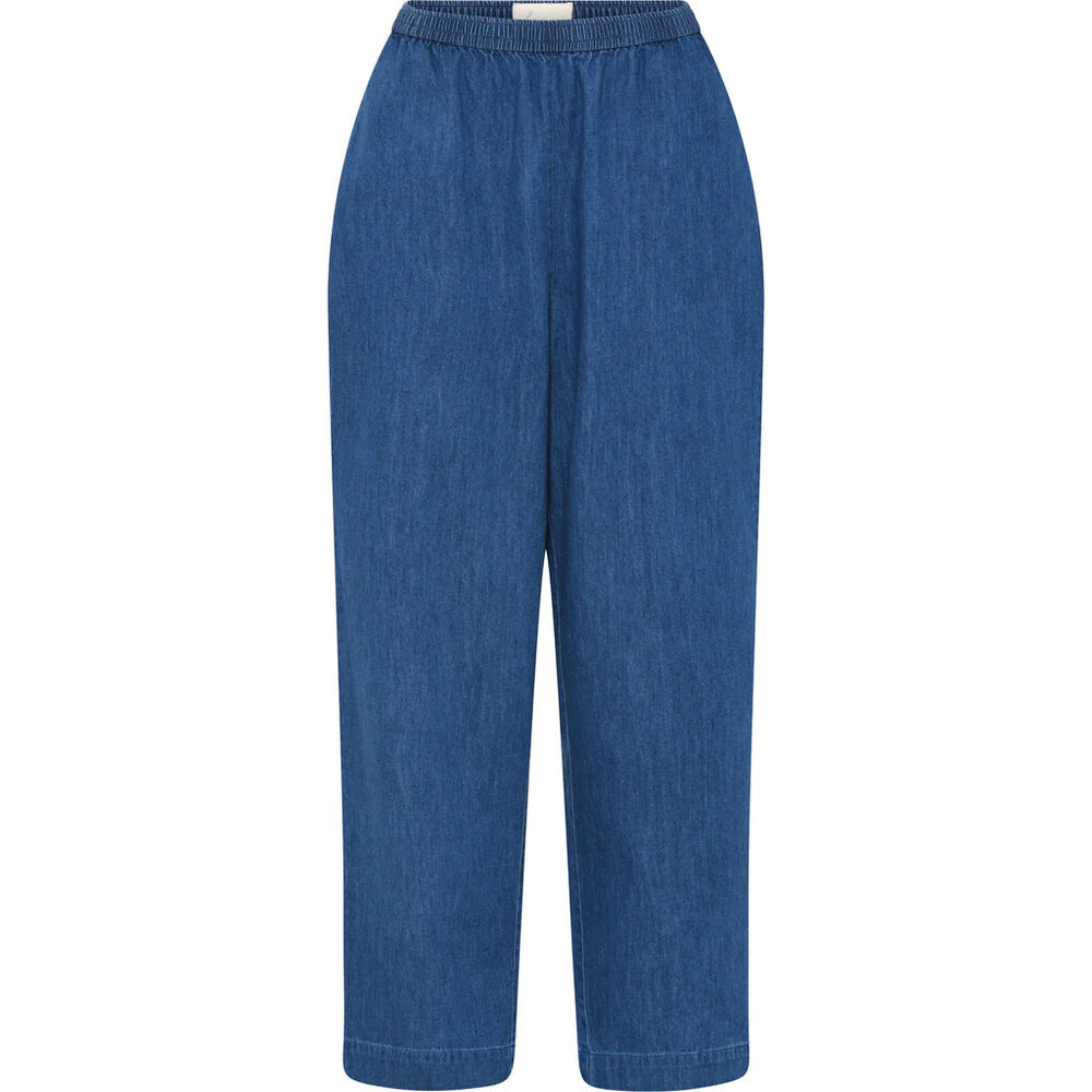 Melbourne denim long pants - Clear blue denim