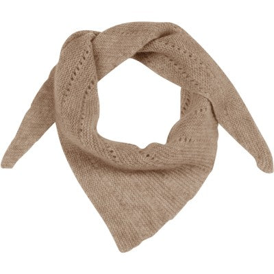 Doha cashmere scarf small - Shitake