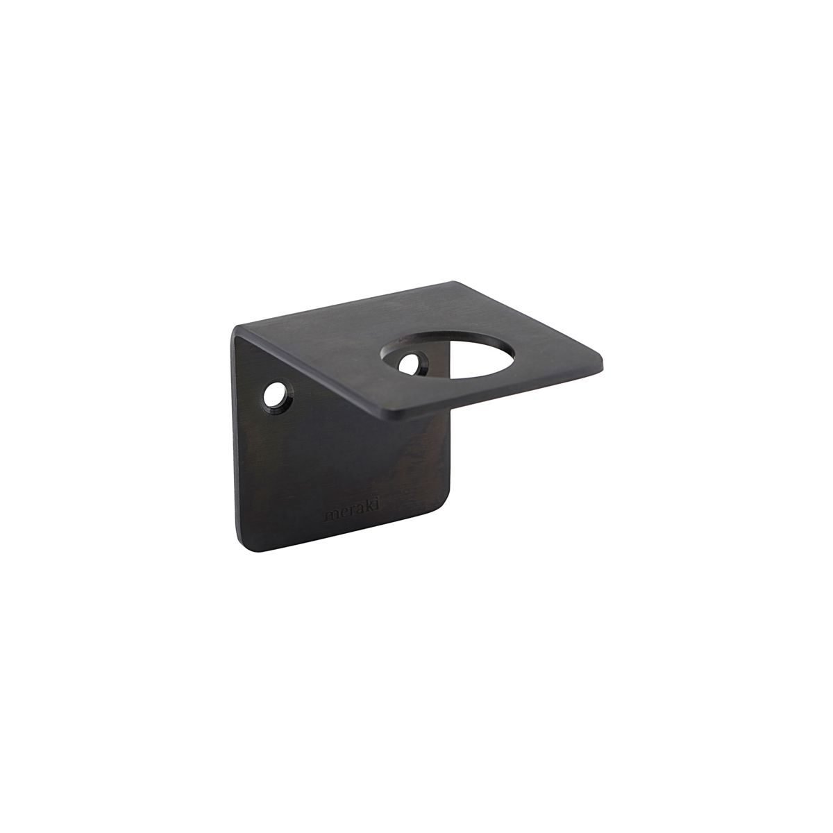 Wall bracket, Brushed black finish