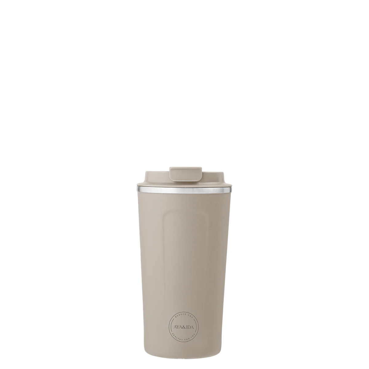 AYA&IDA Drinking CUP2GO - Cream Beige - 500 ml.