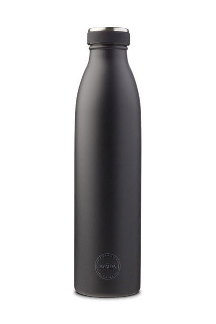 AYA&IDA Drinking bottle - Matte Black - 750ML