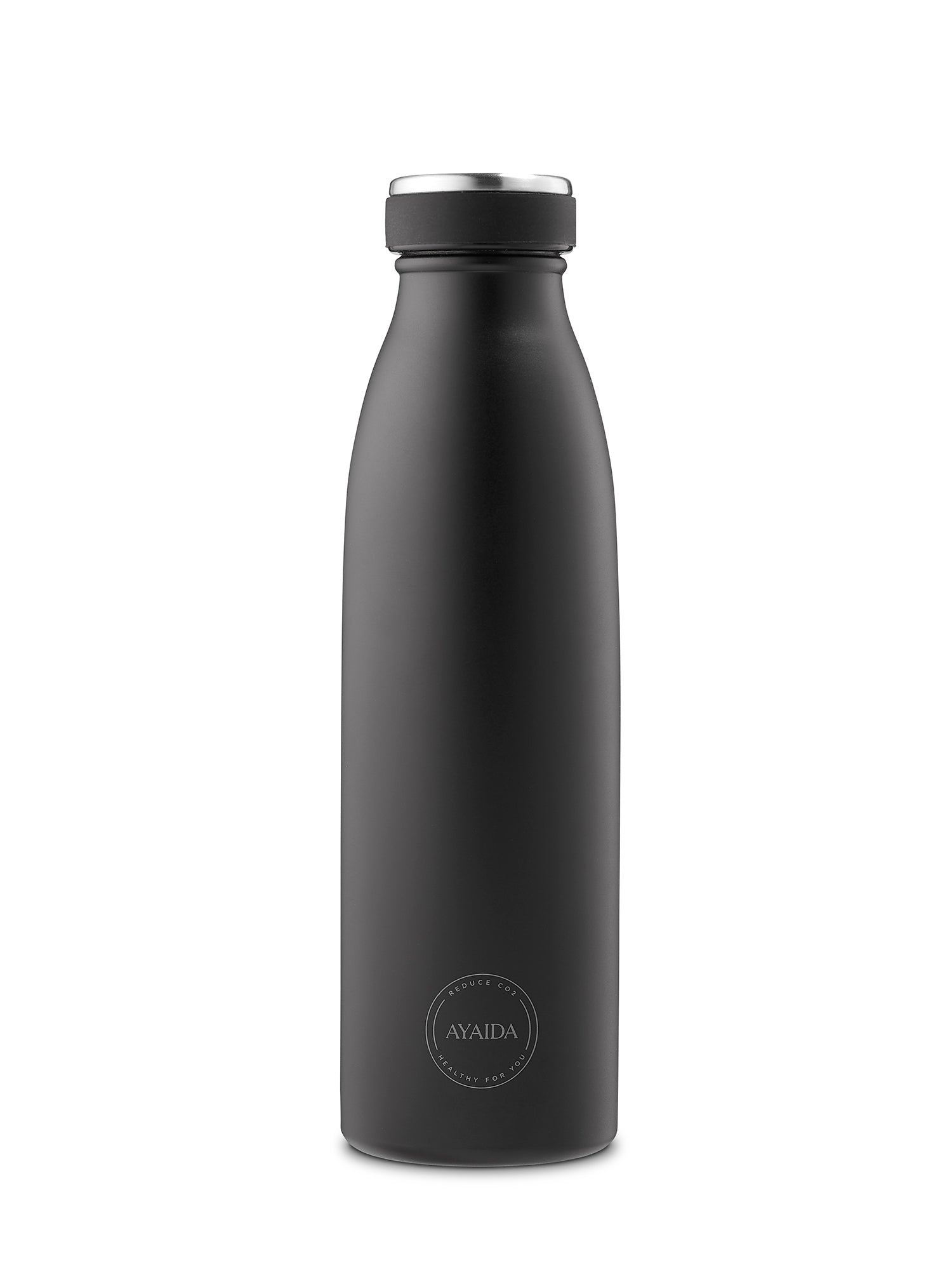 AYA&IDA Drinking bottle - Matte Black - 500ML