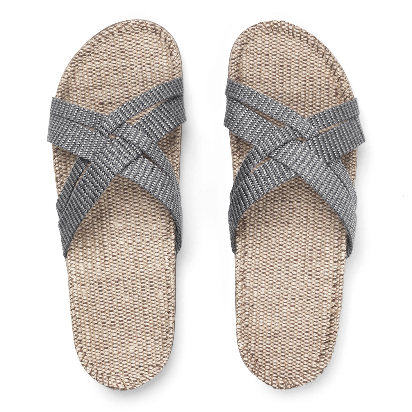 Shangies sandals - Grey stripes