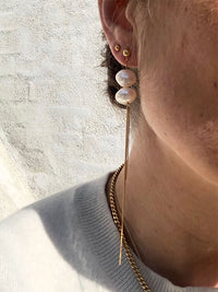 Shanna pearl earrings