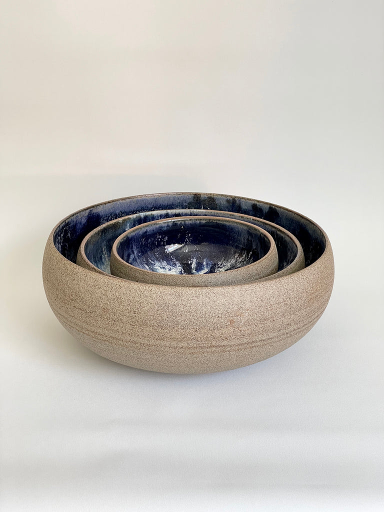 Aage Würtz bowl - Blue - Large